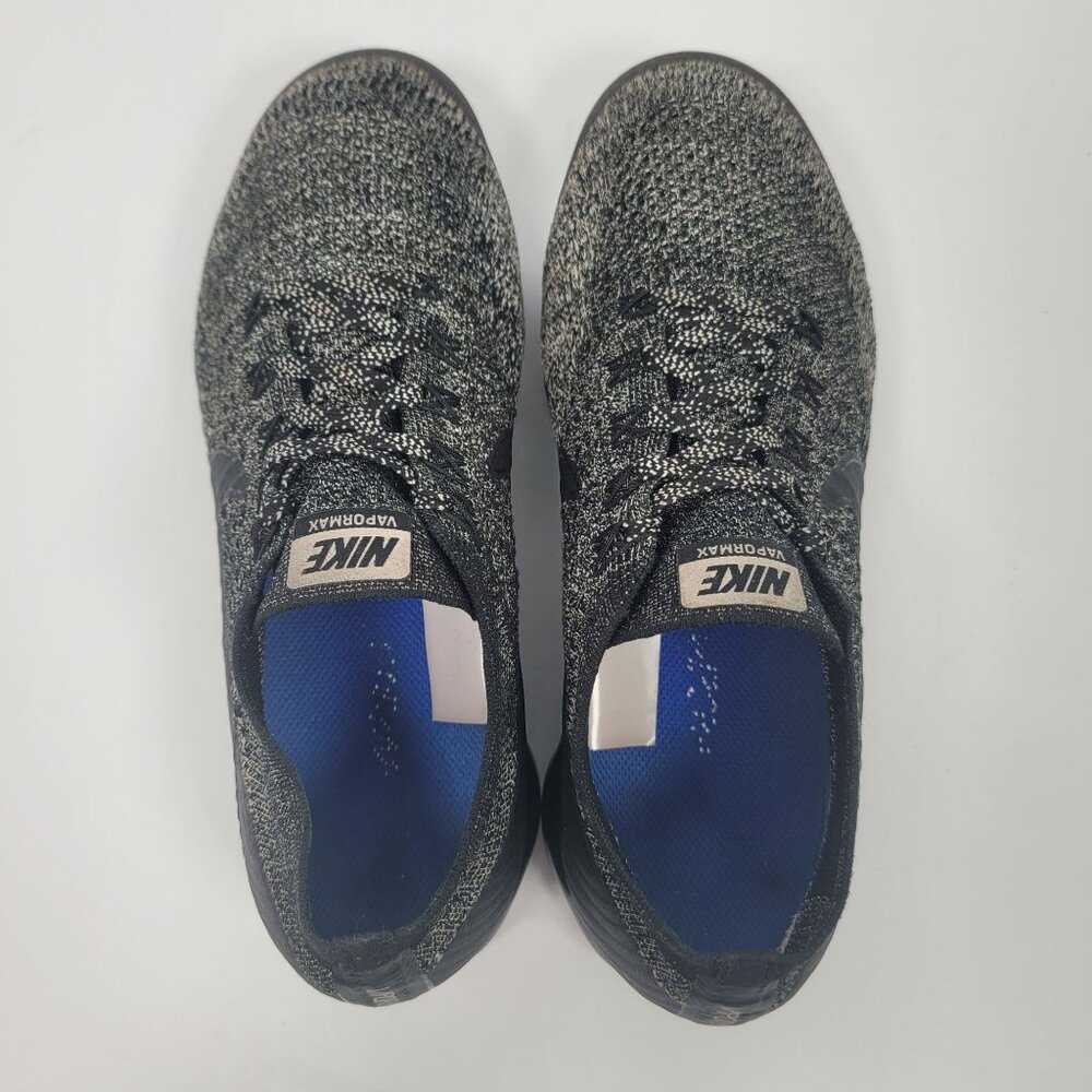 Nike Vapormax Flyknit Oreo 2017 Men's Black Running Shoes 849558-041 US Size 8 - Picture 6 of 8